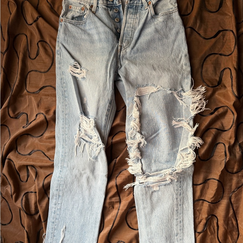 Levi's Classic Light Blue Straight Jeans